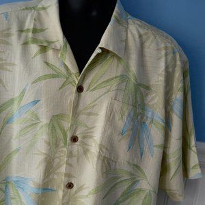Tommy Bahama Silk Tropical Shirt s/s XL